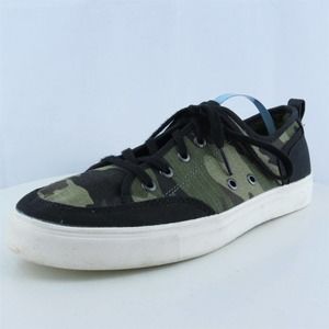 West Harris Boys Sneaker Shoe Athletic Multicolor Fabric Lace Up Size Y 5 Medium